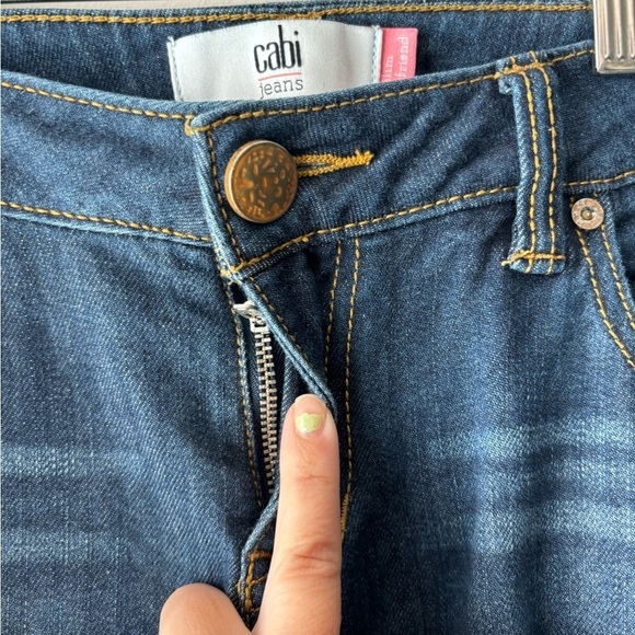 Cabi Slim Boyfriend blue jeans size 4 - Picture 3 of 6